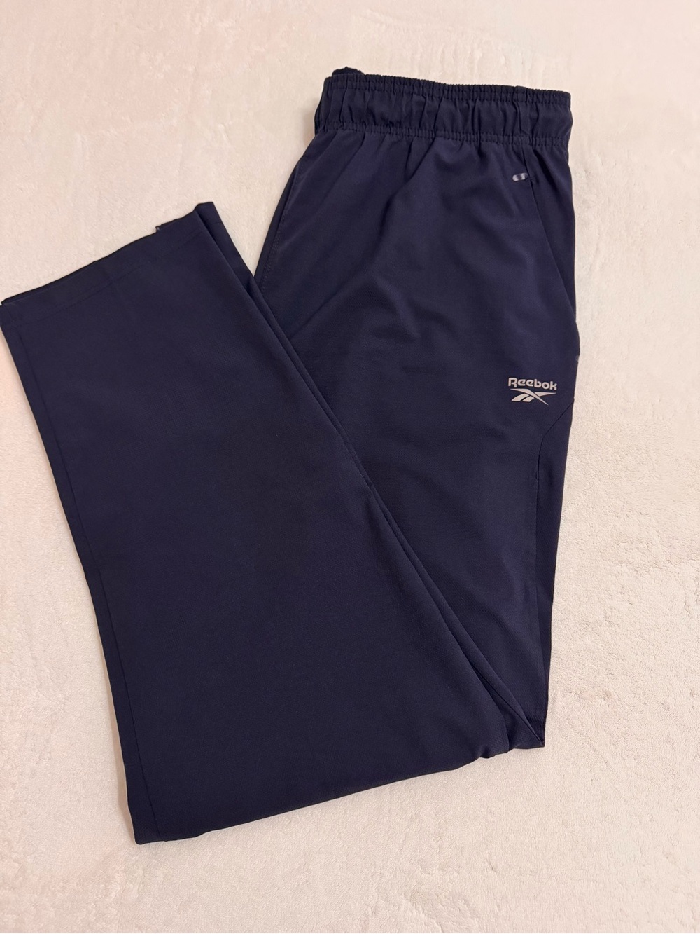 Reebok Men's Navy Jogger Track Pants